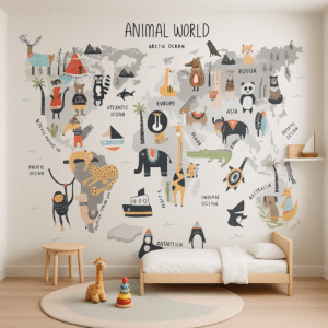 Sleepy Galaxy — Luxury Kids Wallpaper Dubai