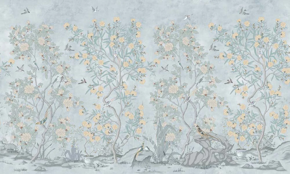 English Verdure — Luxury Floral Wallpaper Dubai - Image 2