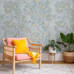 English Verdure — Luxury Floral Wallpaper Dubai