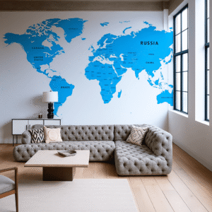 Atlas Almanac — Wall Mural Dubai
