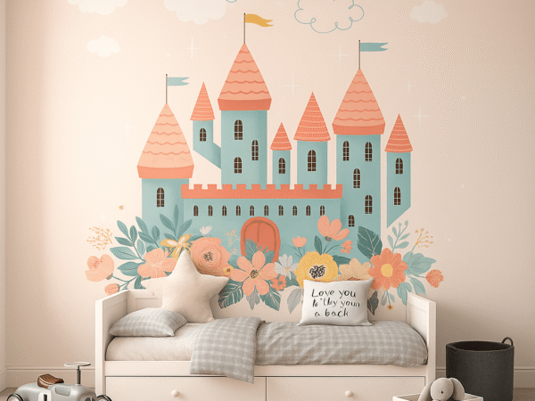 Blossom Castle Kids Wallpaper Dubai