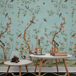 Dusk Flora — Luxury Floral Wallpaper Dubai