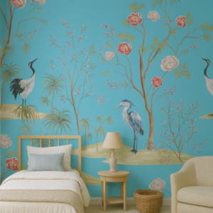 Whimsy Lagoon — Luxury Kids Wallpaper Dubai