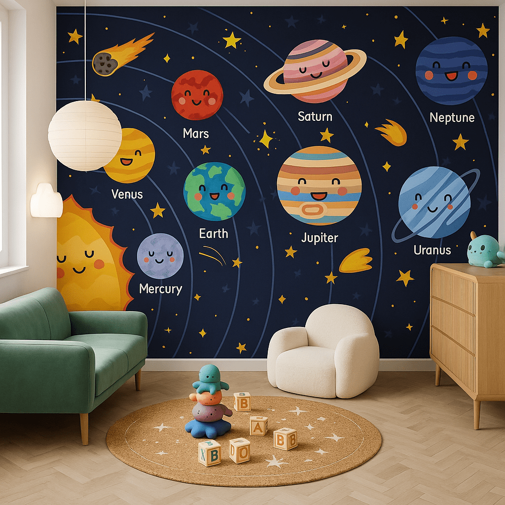 Tiny Trail — Luxury Kids Wallpaper Dubai