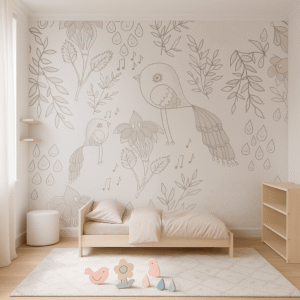 Sunny Grove — Luxury Kids Wallpaper Dubai