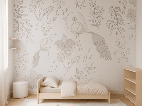 Chirp Nest Kids Wallpaper Dubai