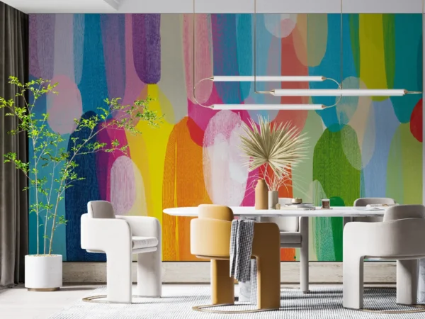 Chromatic Flow Abstract Wallpaper Dubai