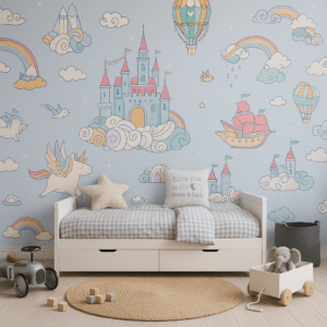 Starlit Cove — Luxury Kids Wallpaper Dubai