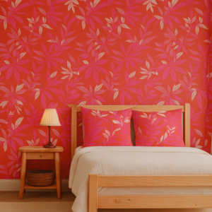 Quiet Foliage — Luxury Floral Wallpaper Dubai