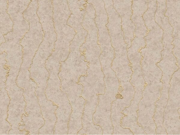 Beige Marble Gold Vein Wallpaper Dubai