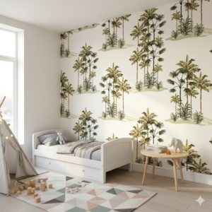 Playful Compass — Luxury Kids Wallpaper Dubai