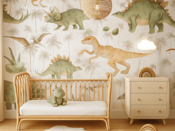 Dino Den Dinosaur Kids Wallpaper