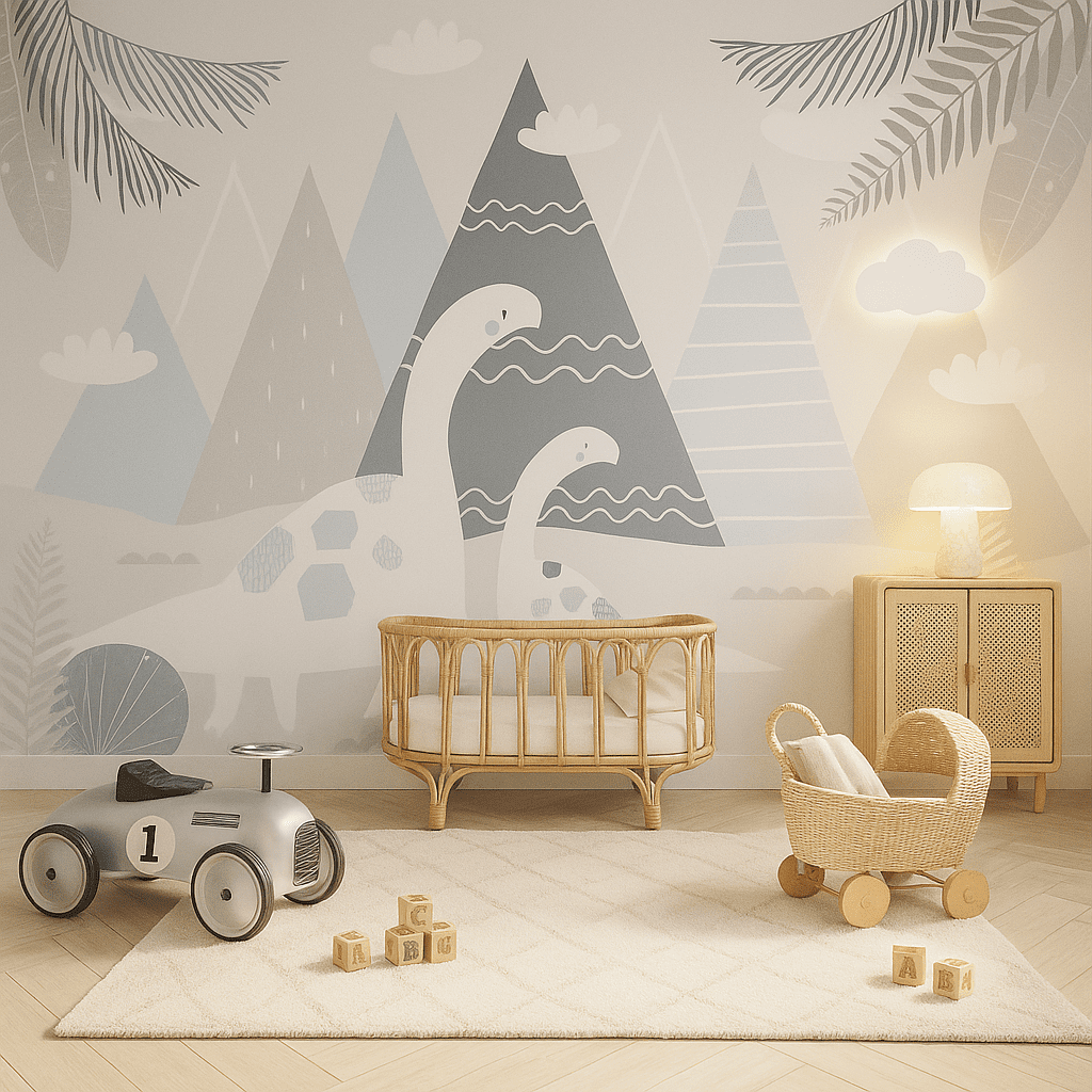Storybook Orchard — Luxury Kids Wallpaper Dubai