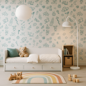 Composed Cadence — Luxury Modern Wallpaper Dubai