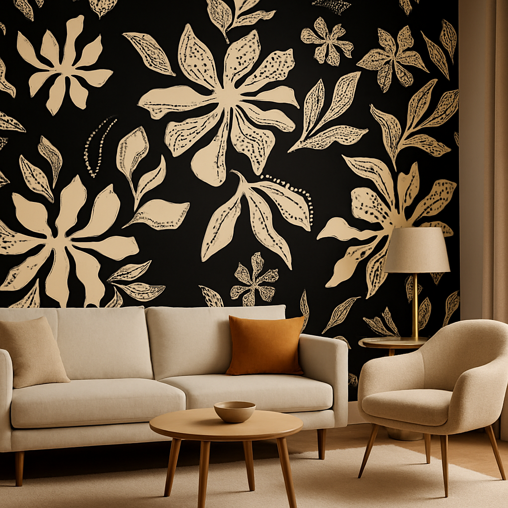 Blooming Blossom — Luxury Floral Wallpaper Dubai