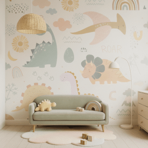 Curious Jungle — Luxury Kids Wallpaper Dubai