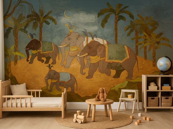 Elephant Odyssey Safari Wallpaper