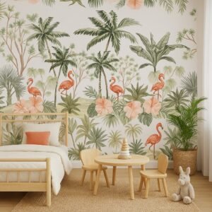 Curious Lagoon — Luxury Kids Wallpaper Dubai