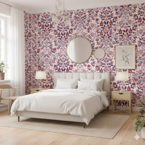 Pressed Verdure — Luxury Floral Wallpaper Dubai