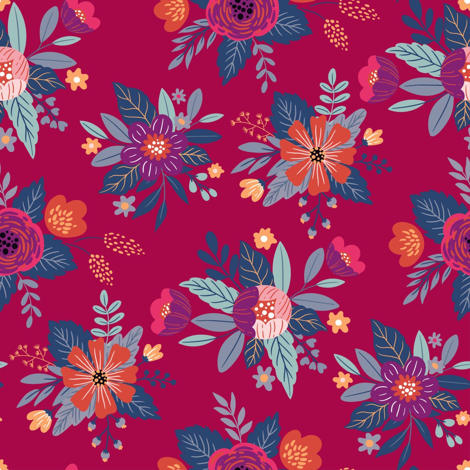 Trailing Garland — Luxury Floral Wallpaper Dubai - Image 5