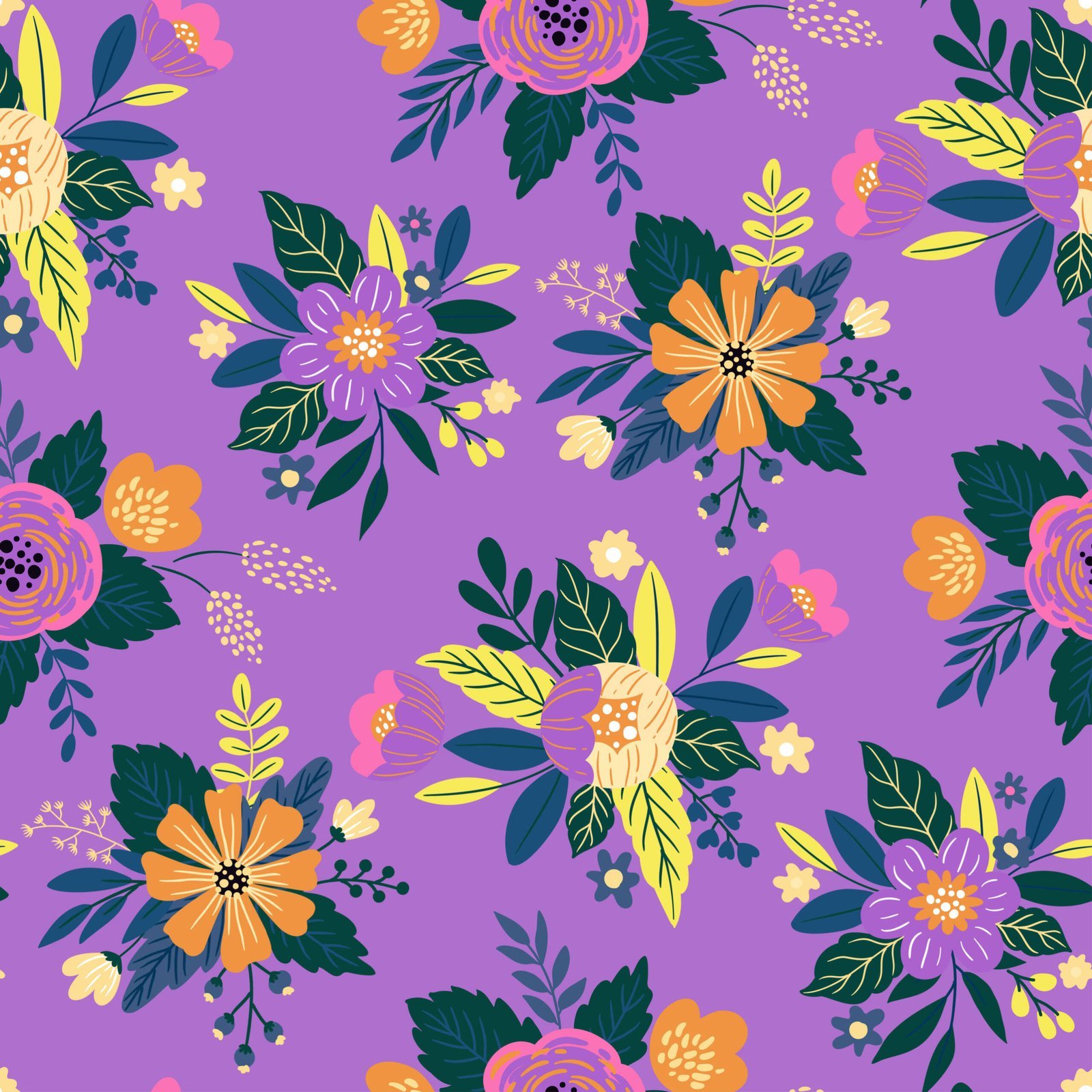 Trailing Garland — Luxury Floral Wallpaper Dubai - Image 3