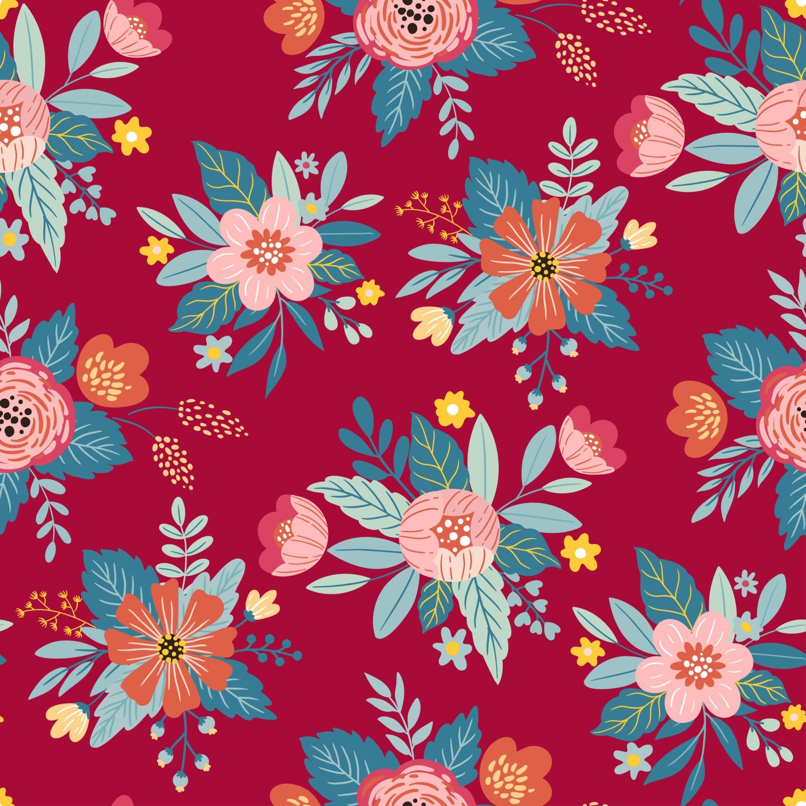 Trailing Garland — Luxury Floral Wallpaper Dubai - Image 2