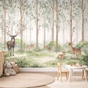 Curious Wonderland — Luxury Kids Wallpaper Dubai