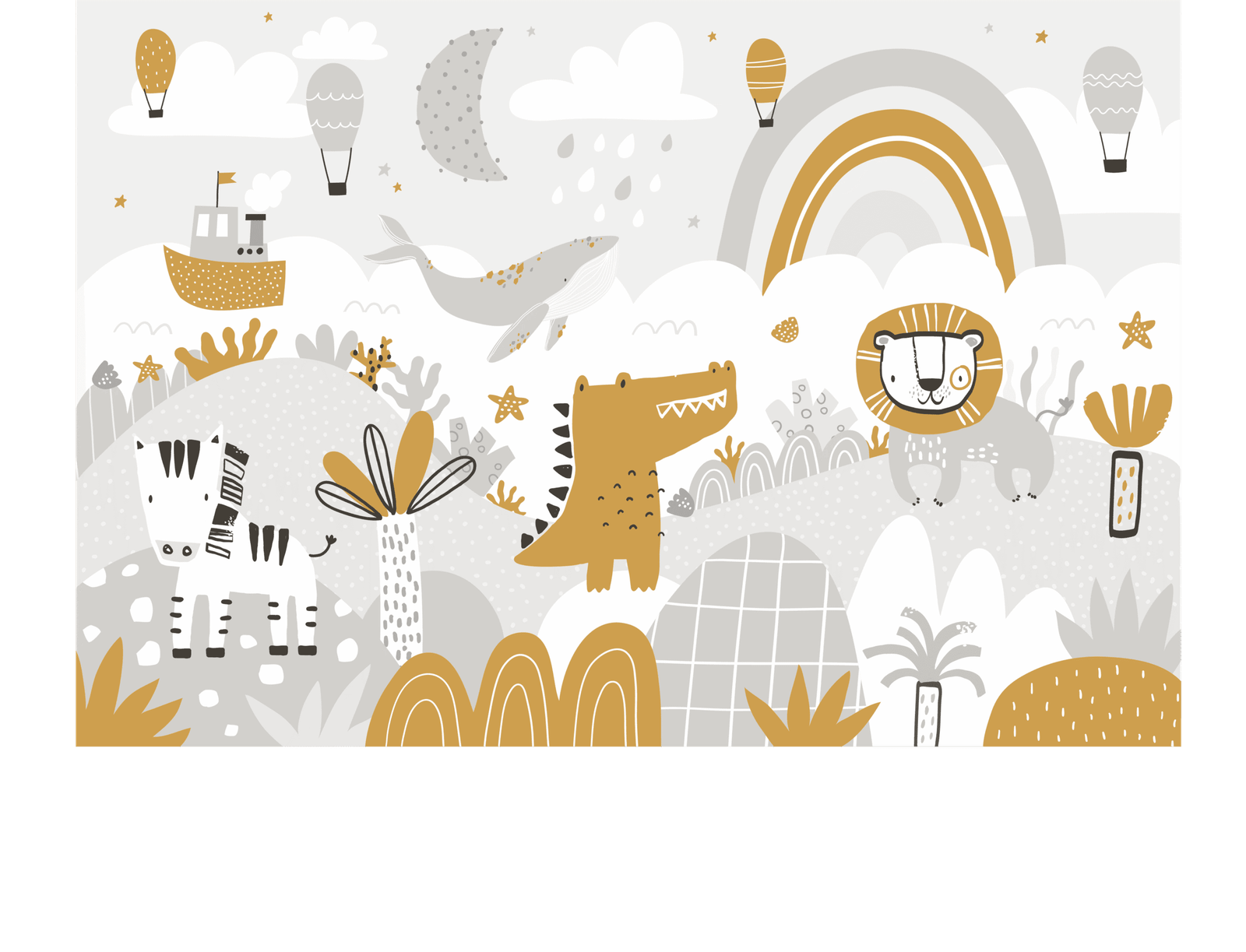 Cloudland Nest — Luxury Kids Wallpaper Dubai - Image 2