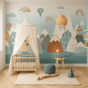 Little Den — Luxury Kids Wallpaper Dubai