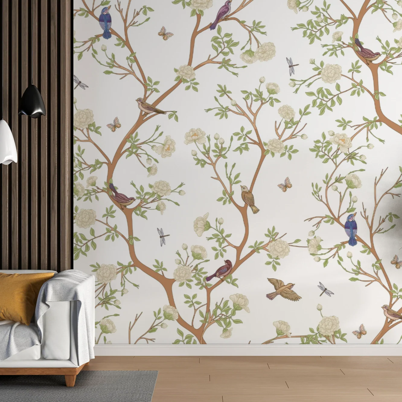 Garden Vine — Luxury Floral Wallpaper Dubai