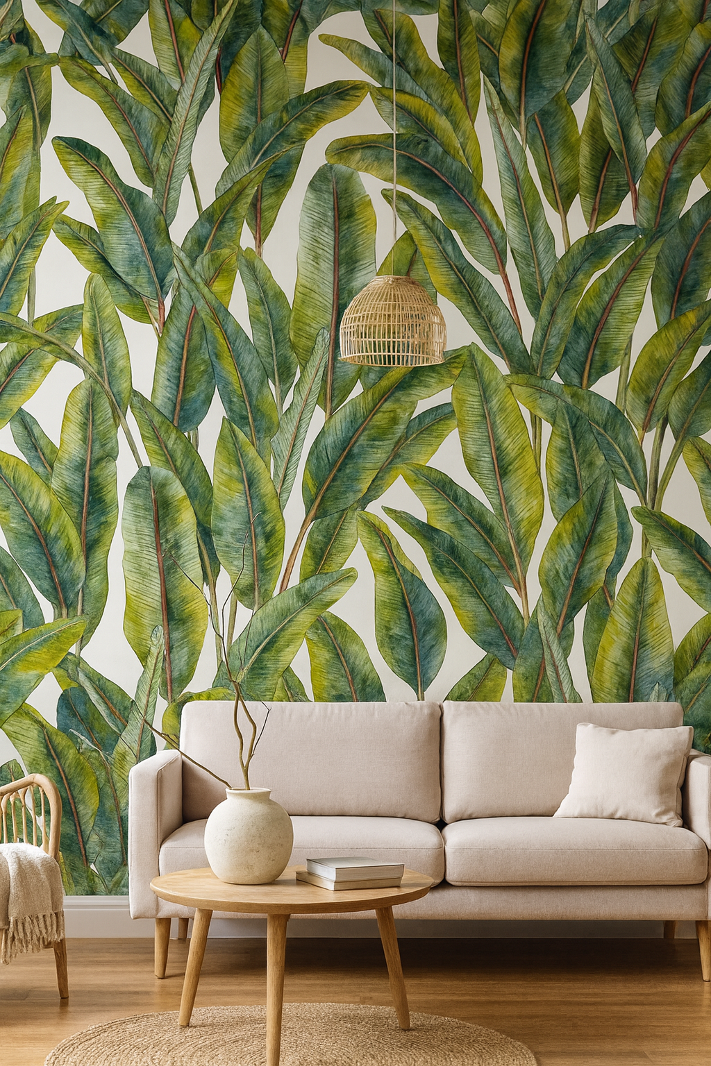 Quiet Meadow — Luxury Floral Wallpaper Dubai