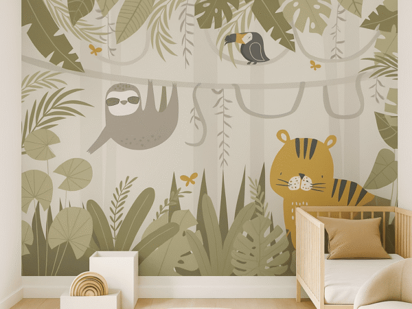 Jungle Nook Kids Wallpaper Dubai