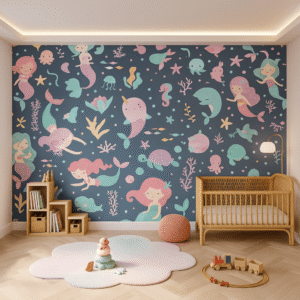 Muted Rhythm — Luxury Modern Wallpaper Dubai