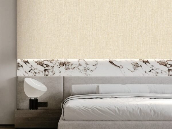 Cream Elegant Canvas Wallpaper