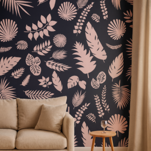 Dusk Garland — Luxury Floral Wallpaper Dubai