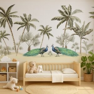 Bright Compass — Luxury Kids Wallpaper Dubai