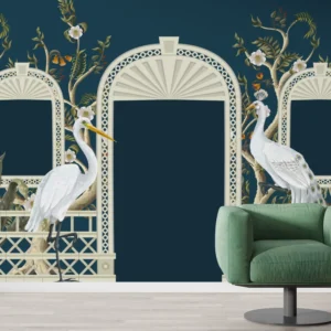 Rambling Floret — Luxury Floral Wallpaper Dubai