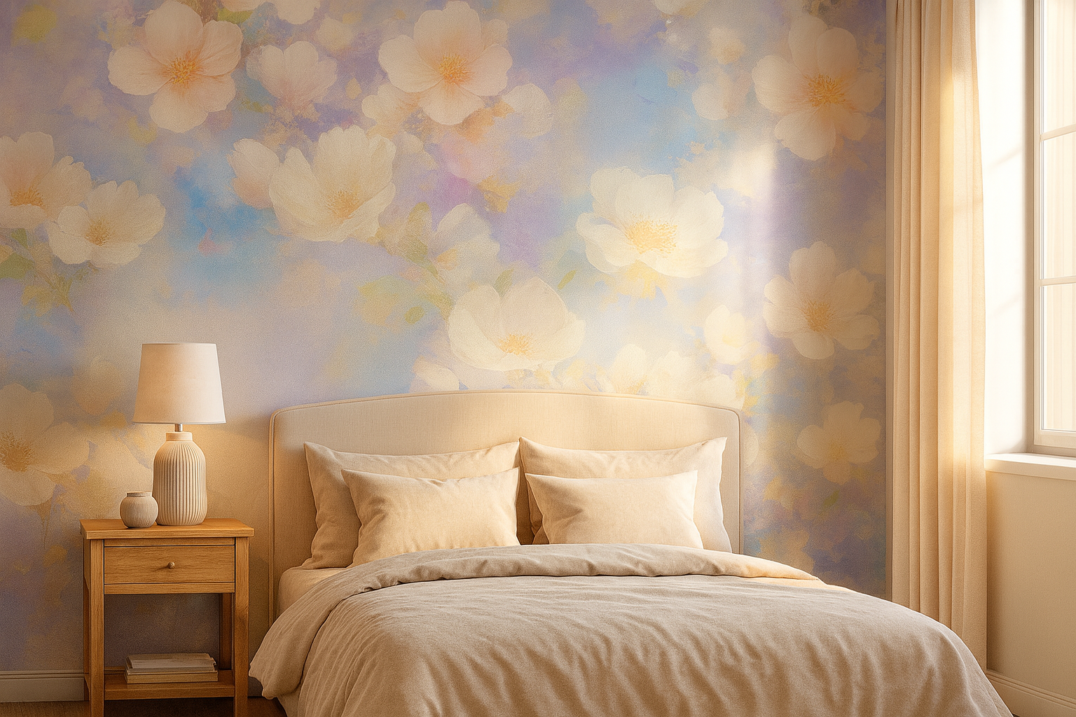 Heirloom Vine — Luxury Floral Wallpaper Dubai