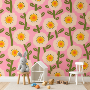 Petal Conservatory — Luxury Floral Wallpaper Dubai