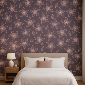 Soft Camellia — Luxury Floral Wallpaper Dubai
