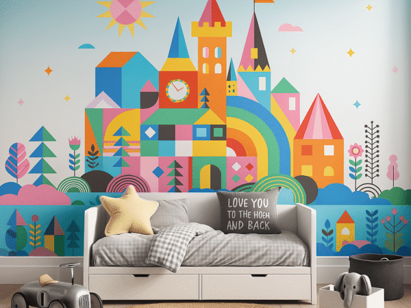 Prism Castle Kids Wallpaper Dubai
