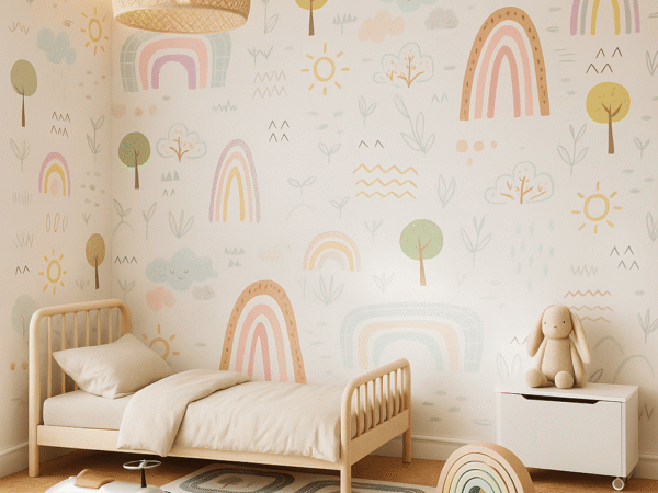 Rainbow Whim Kids Wallpaper