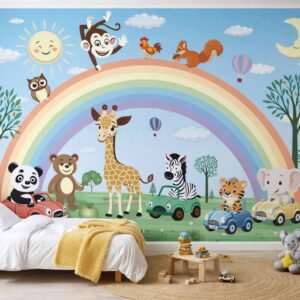 Dreamy Compass — Luxury Kids Wallpaper Dubai