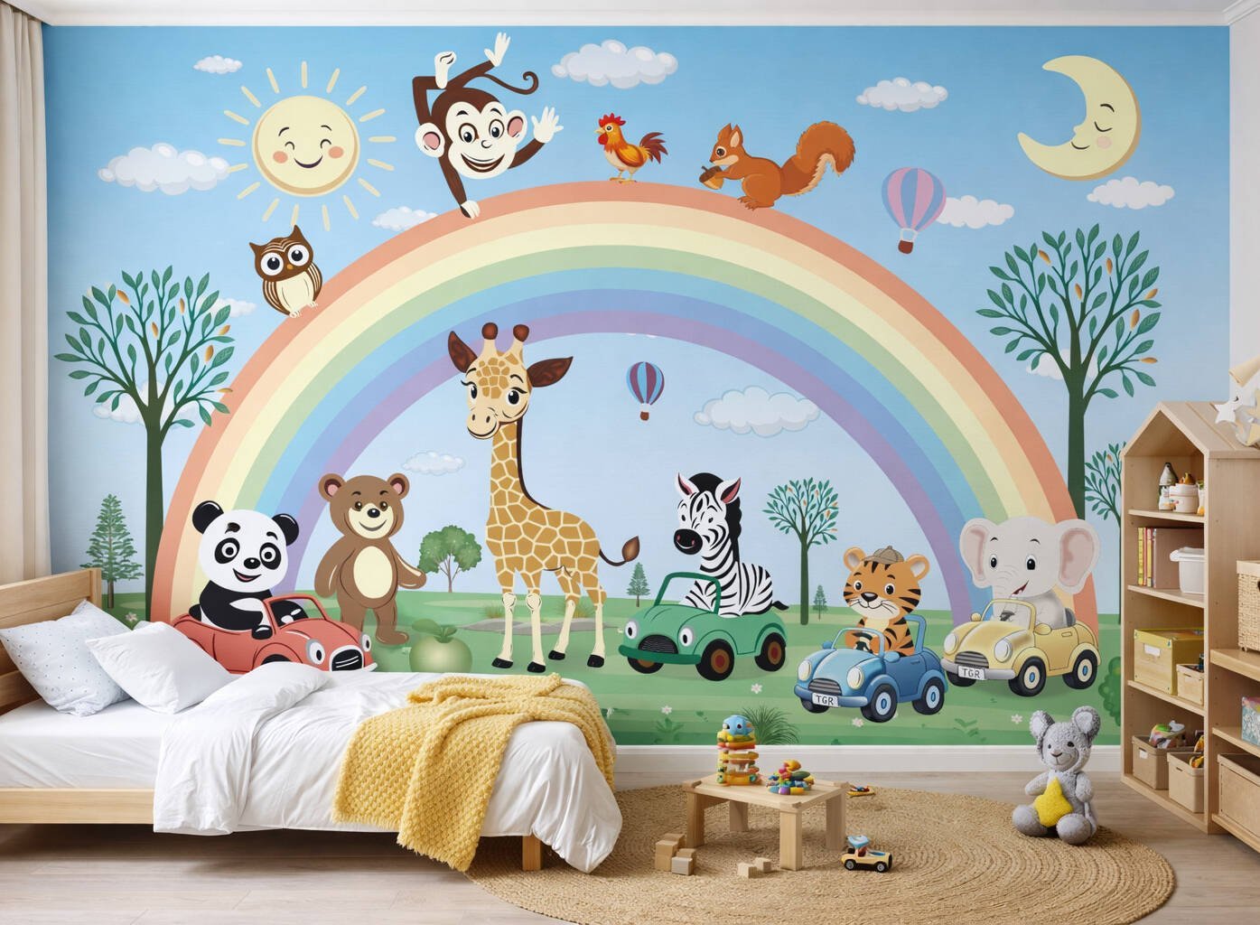 Dreamy Compass — Luxury Kids Wallpaper Dubai