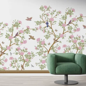 Wild Foliage — Luxury Floral Wallpaper Dubai