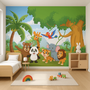 Curious Voyage — Luxury Kids Wallpaper Dubai