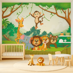Tiny Galaxy — Luxury Kids Wallpaper Dubai