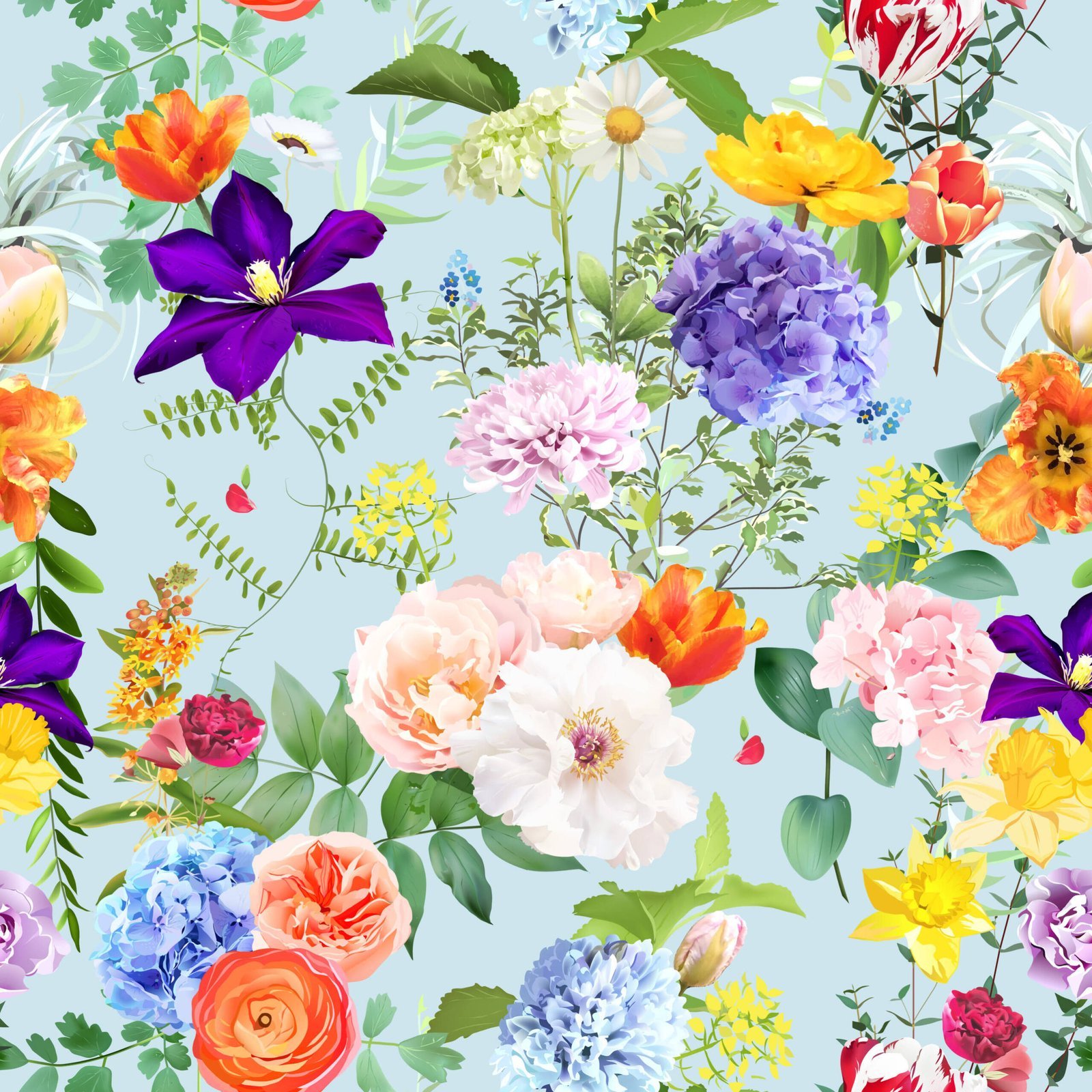Garden Wildflower — Luxury Floral Wallpaper Dubai - Image 2