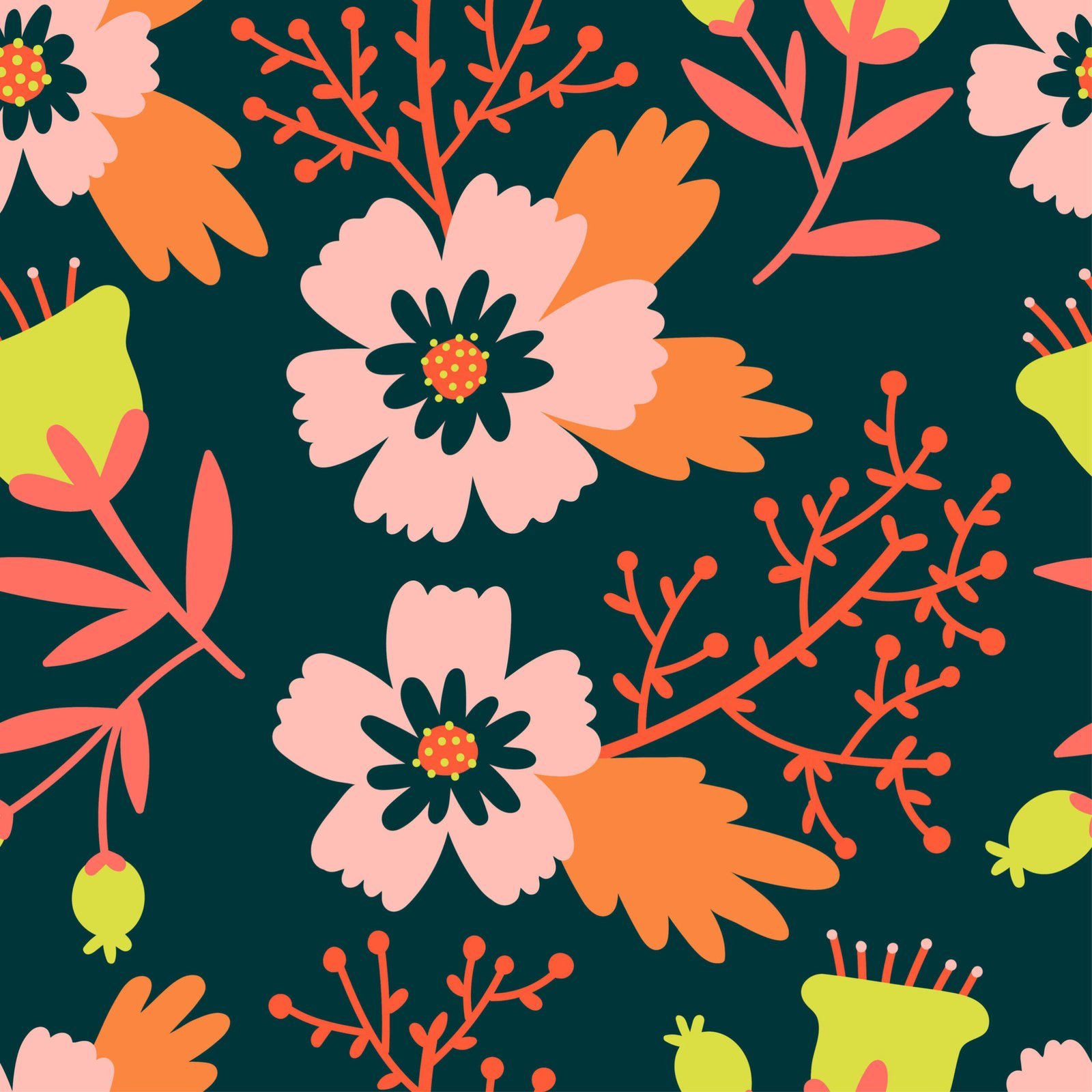 Dusk Bouquet — Luxury Floral Wallpaper Dubai - Image 6