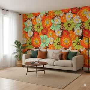 Garden Floret — Luxury Floral Wallpaper Dubai